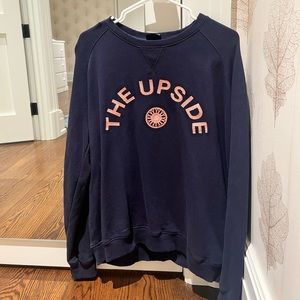 The Upside cycling crewneck